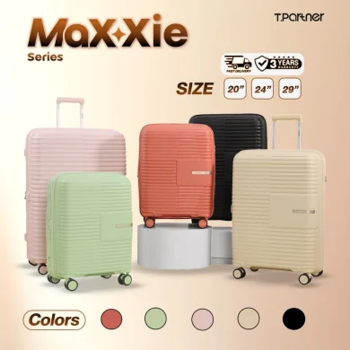 Tpartner กระเป๋าเดินทาง รุ่น MaXXie วัสดุ HS PP100% รับประกัน 3 ปี