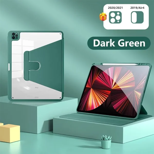 Case Ipad เคสสำหรับ ไอแพด ปรับองศาได้ 360 องศา - Image 3
